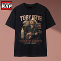 Toby Keith Country Strong Never Forget Eagle Tribute T Shirt, Music 2D Shirt