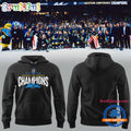 Toledo Walleye 2025 ECHL Western Conference Champions Limited Edition 3D Hoodie