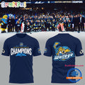 Toledo Walleye 2025 ECHL Western Conference Champions New Design 3D Shirt