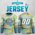 Toledo Walleye Margaritaville Special Edition 2025 Hockey Jersey