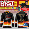 Toledo Walleye x Firefighter Appreciation Night Hockey Jersey