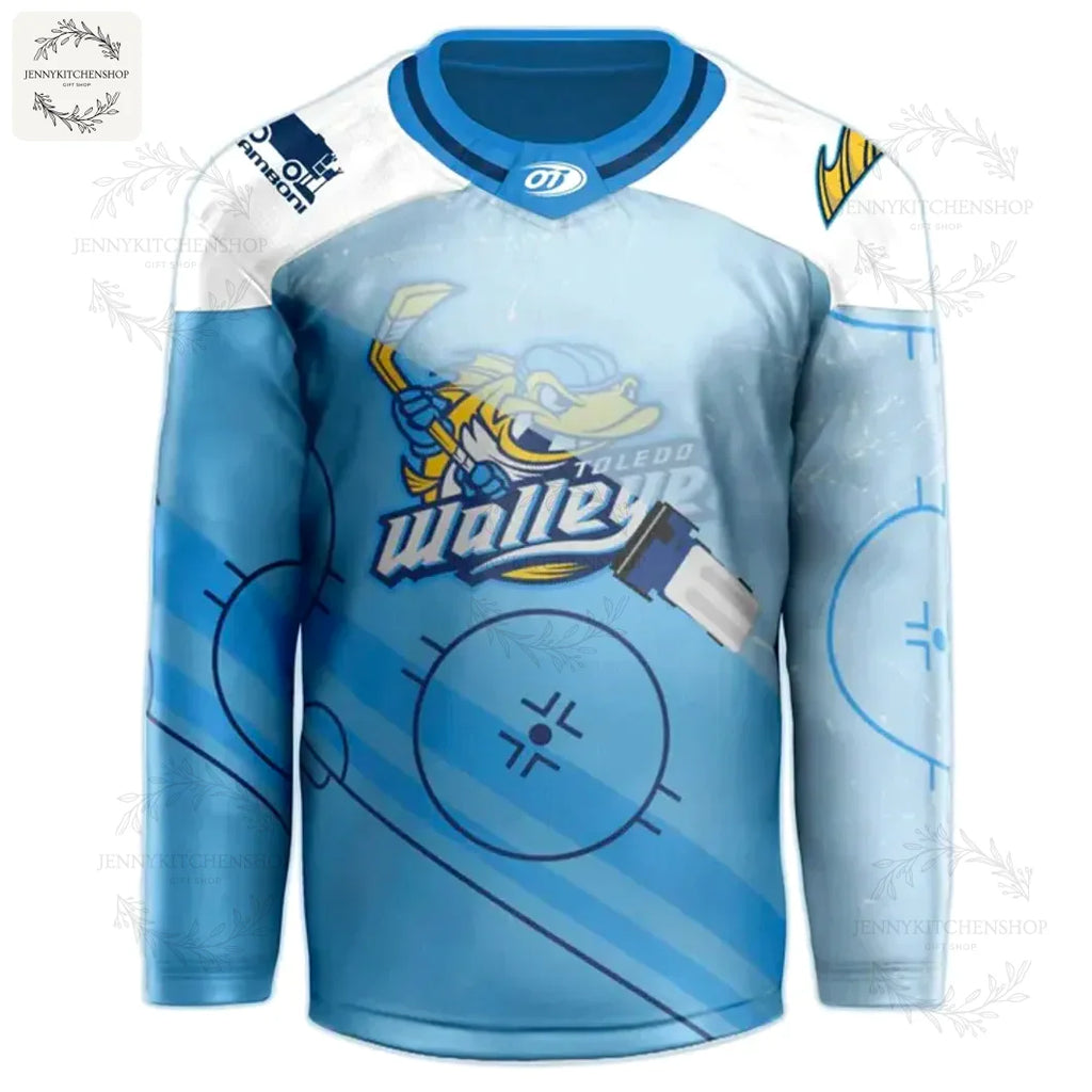 Toledo Walleye x 2025 Zamboni Night New Jerseys