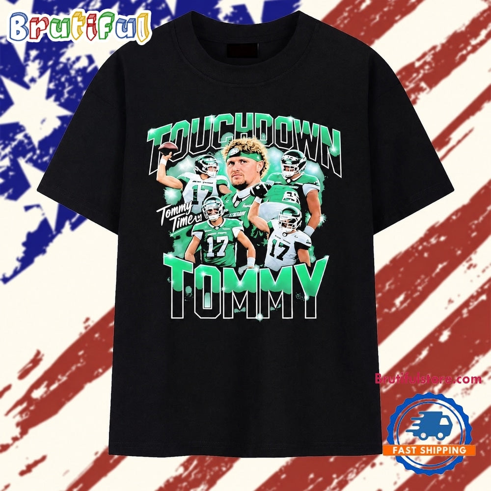 Tommy DeVito New York Jets Touchdown Tommy Time T Shirt