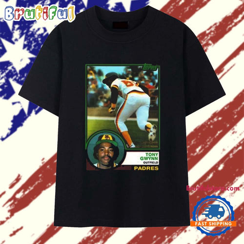 Tony Gwynn Outfield Padres T Shirt