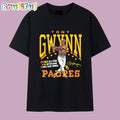 Tony Gwynn San Diego Padres Brown Signature Caricature T Shirt