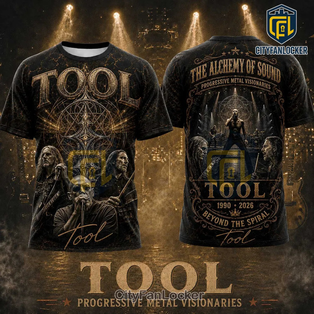 Tool Band Alchemy of Sound Limited Edition T-Shirt