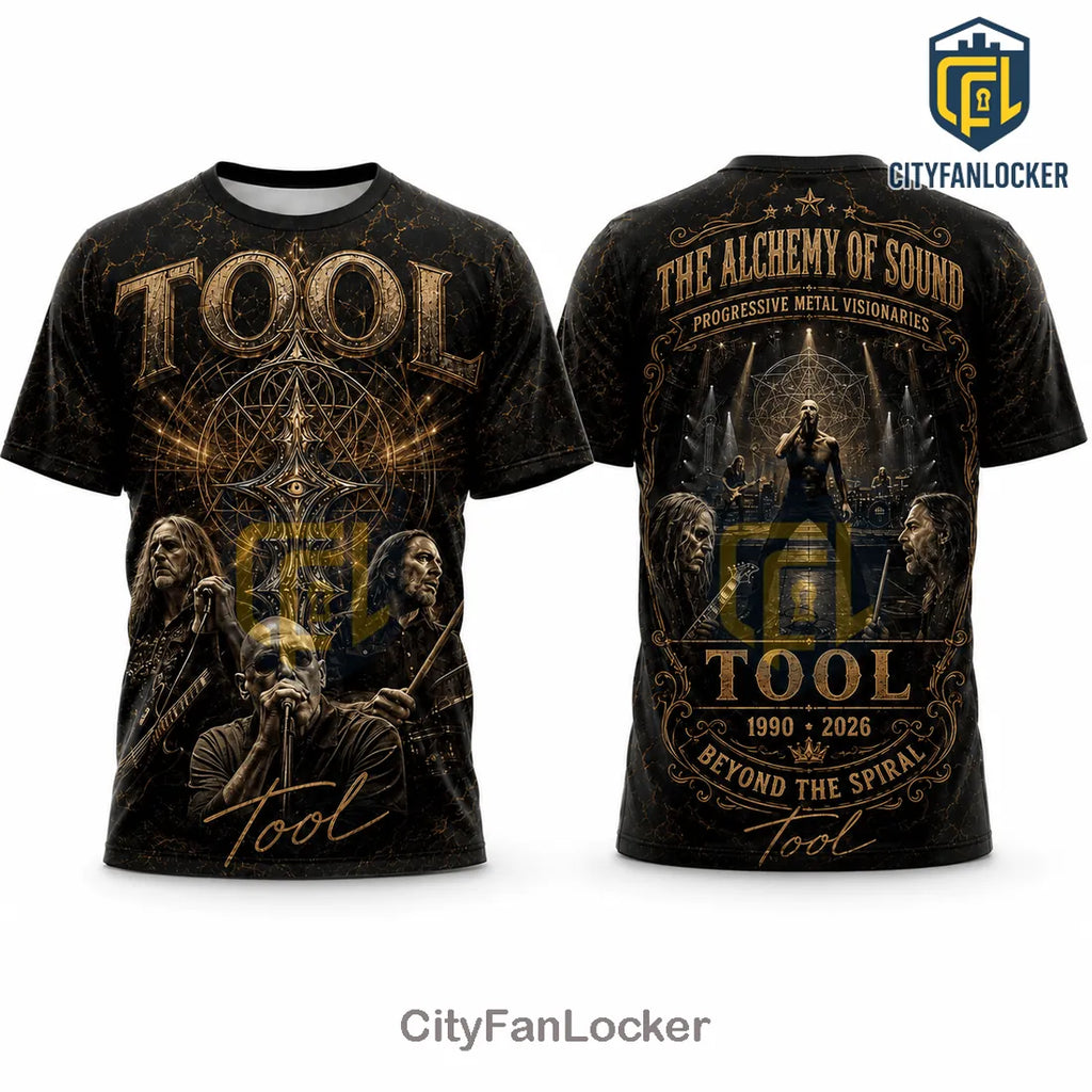Tool Band Alchemy of Sound Limited Edition T-Shirt
