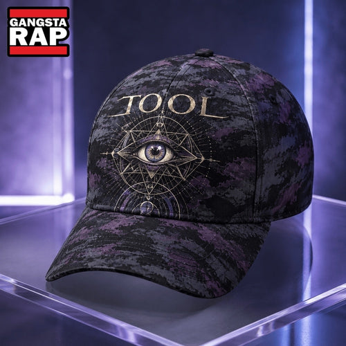 Tool Mystic Eye Camo Classic Cap, Trendy Music Baseball Cap