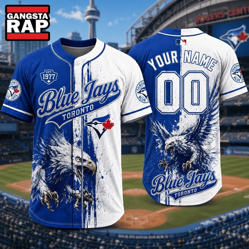 Toronto Blue Jays 2026 MLB Eagle America Personalized Baseball Jersey