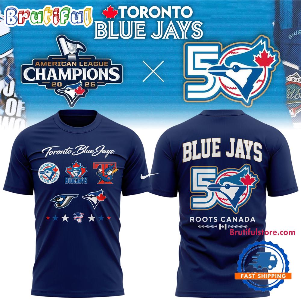 Toronto Blue Jays 50th Season Merch Limited Edition Hoodie T-Shirt