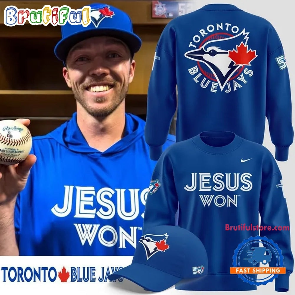 Toronto Blue Jays x JESUS WON 2026 Hoodie T-Shirt