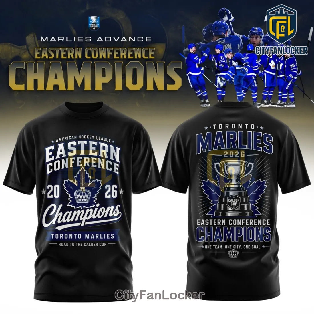 Toronto Marlies 2026 Eastern Conference Champions Shirt