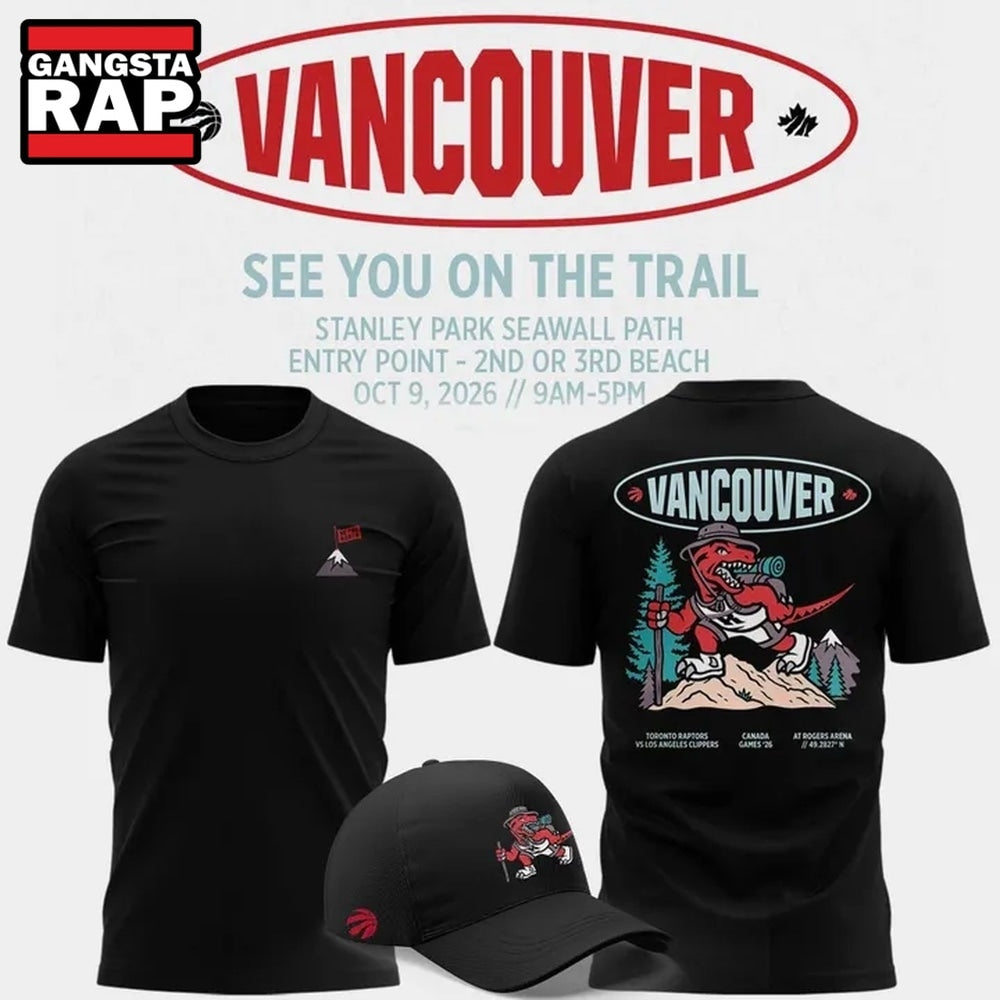 Toronto Raptors Vancouver Canada Games Limited Edition 2026 T Shirt