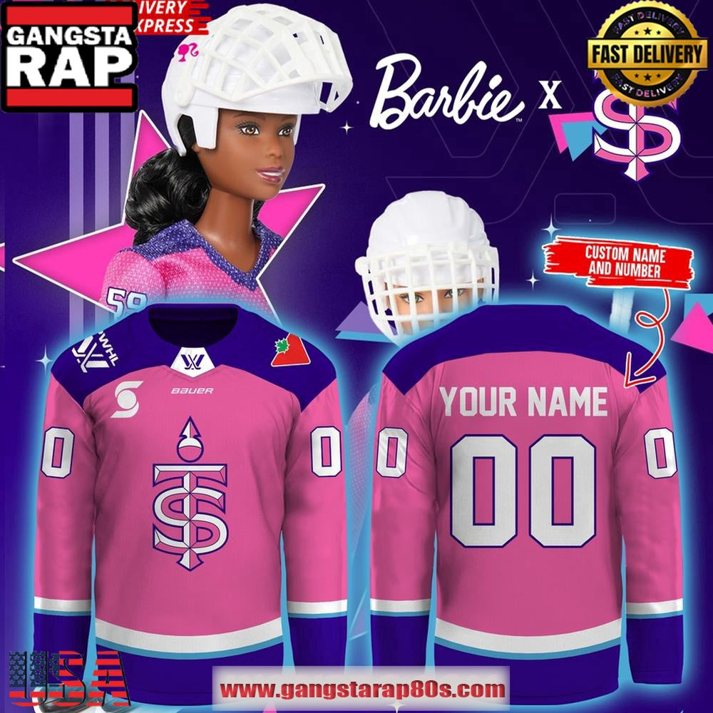 Toronto Sceptres x Barbie Night 2025 New Special Custom Hockey Jersey