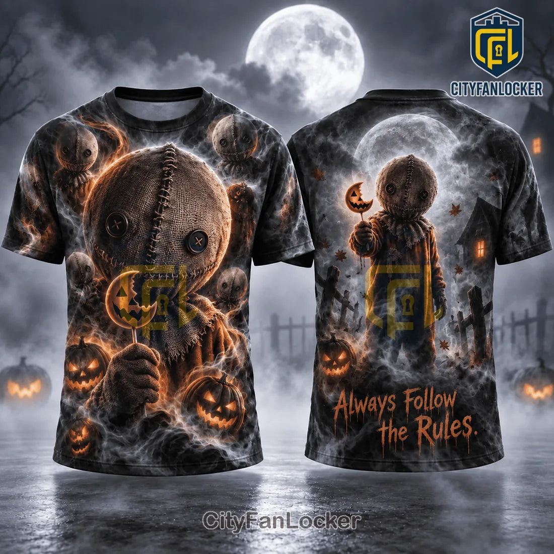 Trick R Treat Sam Always Follow The Rules Shirt