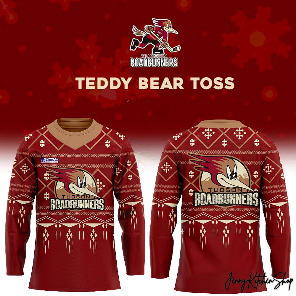 Tucson Roadrunners Teddy Bear Toss Limited Hockey Jersey