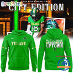 Tulane Green Wave 2026 City Edition Green Hoodie T-Shirt