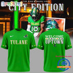 Tulane Green Wave 2026 City Edition Green Hoodie T-Shirt
