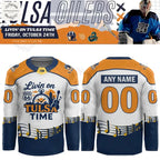 Tulsa Oilers Livin on Tulsa Time 2025 Hockey Jersey