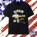 Ty Hipkin 16 portrait signature Lindenwood Lions T Shirt