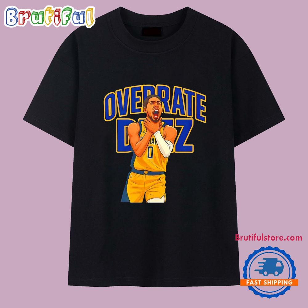 Tyrese Haliburton Choke Overrate Deez T Shirt