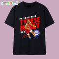 Tyrese Maxey Philadelphia 76ers Vintage Signature T Shirt
