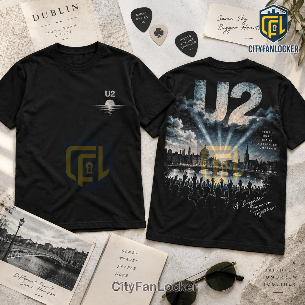 U2 Band A Brighter Tomorrow Cotton Shirt