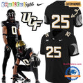 UCF Knights Football 2025 Core Uniform Custom Black Jersey