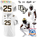 UCF Knights Football 2025 Core Uniform Custom White Jersey Shirt