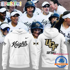 UCF Knights Softball 2025 New Design White Hoodie T-Shirt