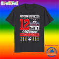 UConn Huskies 12-time National Champions T Shirt