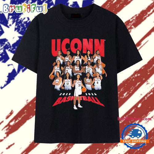 Uconn Huskies Women’s Basketball Team 2026 T Shirt
