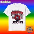 UConn Women’s Basketball 2025 NCAA Champions Grid T Shirt
