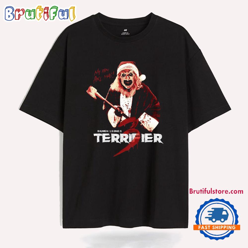 Umbrella Terrifier 3 Mery Axe-Mas Halloween T Shirt