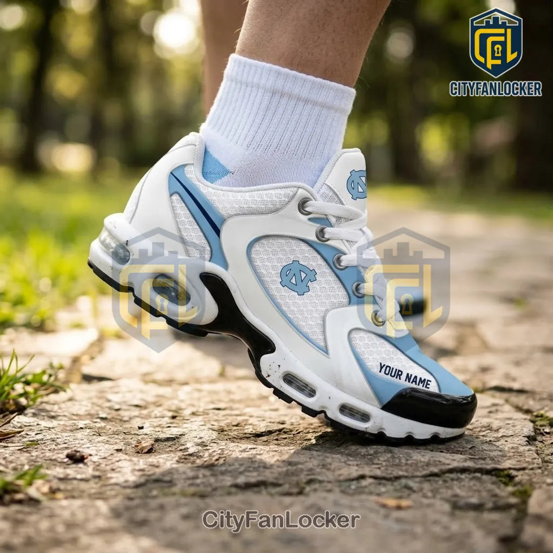 University of North Carolina Tar Heels Personalized Sneakers