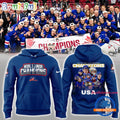 USA Hockey IIHF World Junior Champions New Design Hoodie