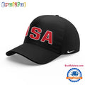 USA Softball Team 2025 New Design Black Cap