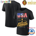 USA Team Champion FIBA Women’s Basketball World Cup Finals 2026 Black T Shirt