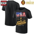 USA Team Champion FIBA Women’s Basketball World Cup Finals 2026 Black T Shirt