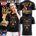 USA Women’s Basketball 2026 FIBA World Cup Champions Team Graphic T Shirt