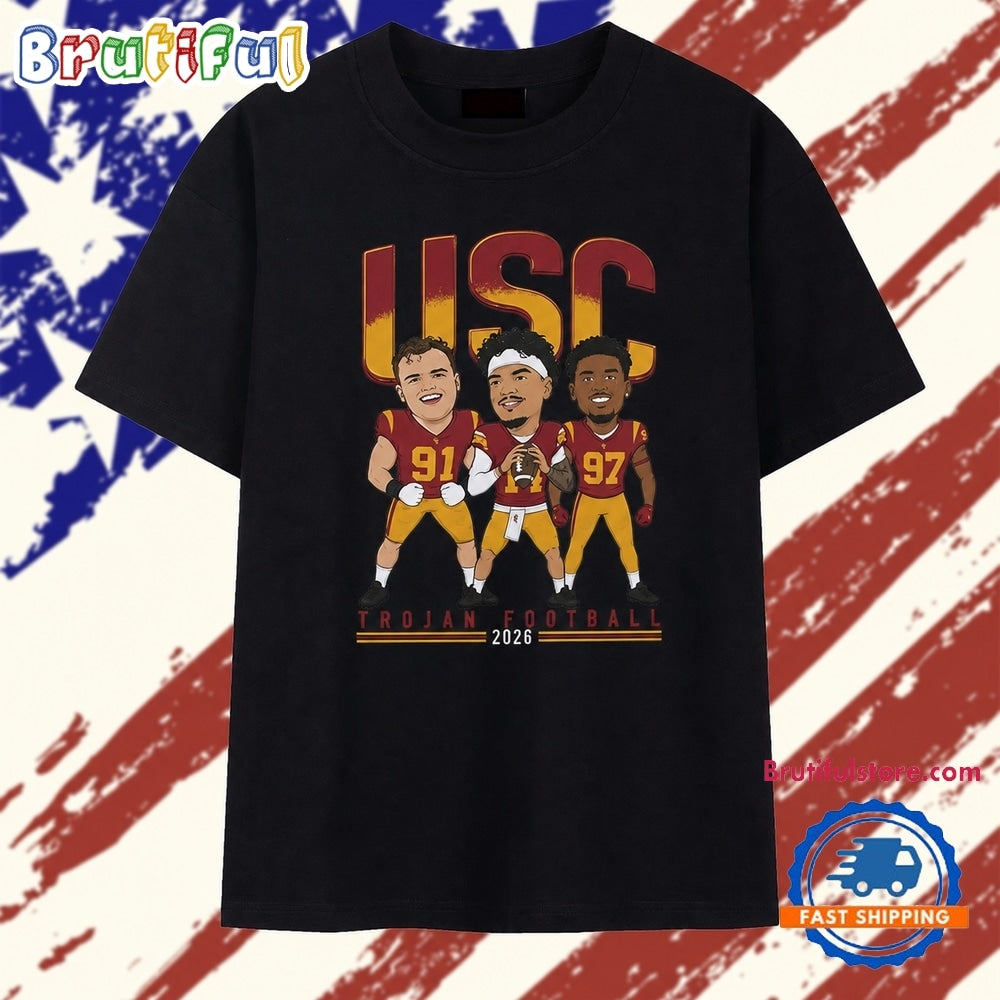 USC Trojan Football 2026 Players T Shirt