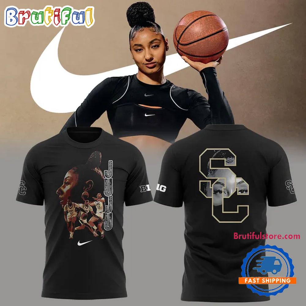 USC Trojans Women’s Basketball JuJu Watkins 3D Print Black Hoodie T-Shirt