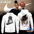 USC Trojans Women’s Basketball JuJu Watkins 3D Print White Hoodie T-Shirt