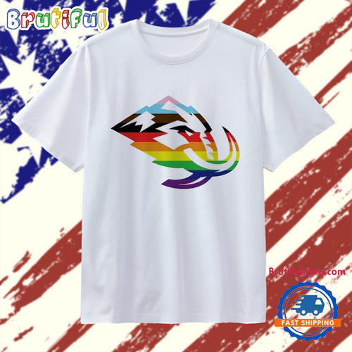 Utah Mammoth Pride Month Logo T Shirt