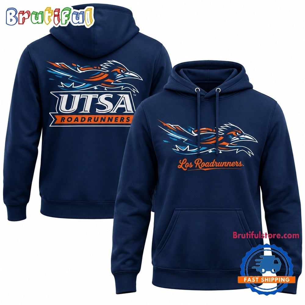 UTSA Roadrunners Los Correcaminos 2026 Navy Pullover Hoodie