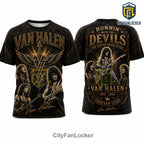Van Halen 1972-2020 Eddie Van Halen Gold T-Shirt