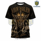 Van Halen 1972-2020 Eddie Van Halen Gold T-Shirt