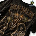Van Halen 1972-2020 Eddie Van Halen Gold T-Shirt