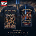 Van Halen 9 11 Remembrance Tribute Graphic 3D Shirt