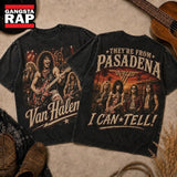 Van Halen Retro Tour Photo Distressed 3D Shirt